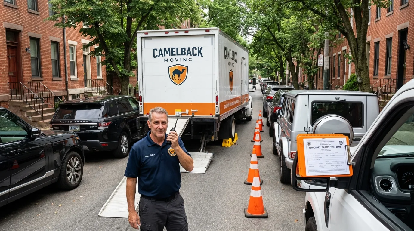 City street loading permit setup in Woodstock, NH
